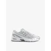 New Balance Women's 740 Sneaker In White With Silver Metallic And Reflection At Urban Outfitters In White Metallic