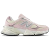 New Balance '9060' Pink Sneaker With Side Logo And Chunky Sole In Rose Sugar/angora/ice Wine