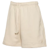 New Balance Womens  Athletics French Terry Shorts In Tan/tan