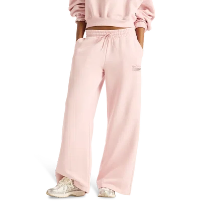 New Balance Womens  Trackside Fleece Pants In Pink