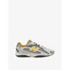 New Balance Womens  204l Suede And Mesh Trainers In Gray