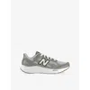 New Balance Womens Raincloud Fresh Foam Woven Low-top Trainers In Gray