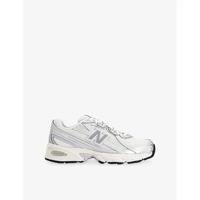 New Balance Womens Sea Salt Truffle Salt 740 V2 Woven Trainers In Silver