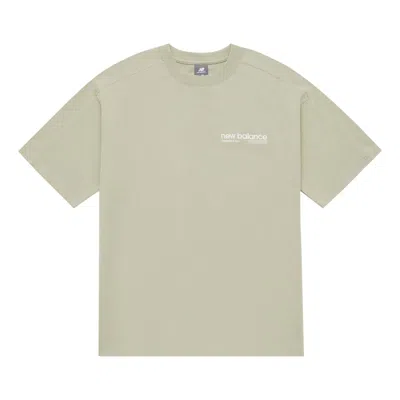 New Balance Wordmark Logo T-shirt 'khaki Green'