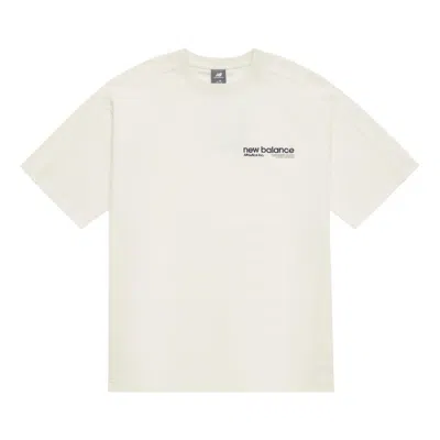 New Balance Wordmark Logo T-shirt 'white'
