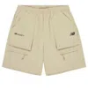 New Balance Woven Cargo Short 'khaki' In Neutral