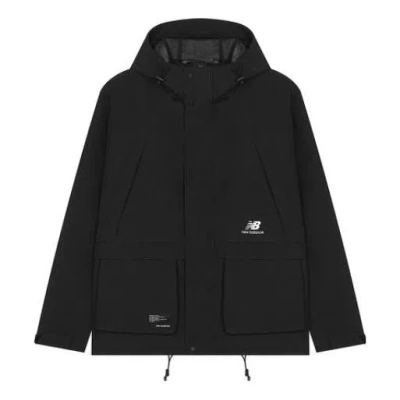 New Balance Woven Hooded Jacket 'black'