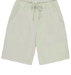 New Balance Woven Short 'grey' In Green
