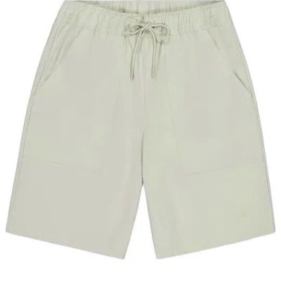 New Balance Woven Short 'grey' In Green