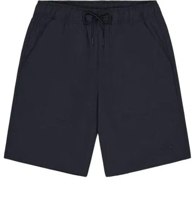 New Balance Woven Short 'navy' In Black