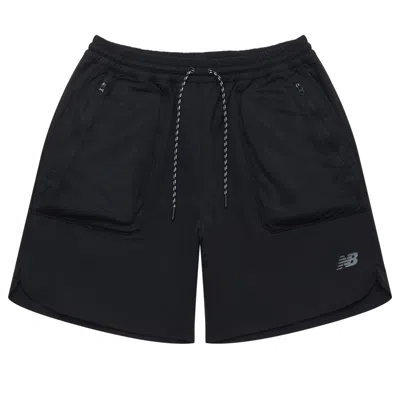 New Balance Woven Short With Mesh Pocket 'black'