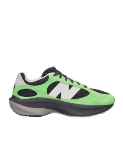 New Balance Wrpd Lace-up Low-cut Sneakers In Lime Green