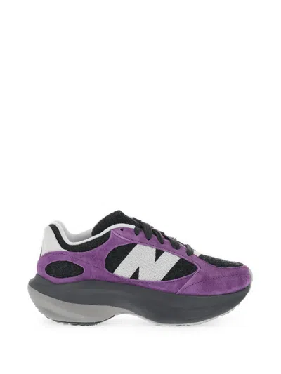 New Balance Wrpd Panelled Low-top Sneakers In Purple