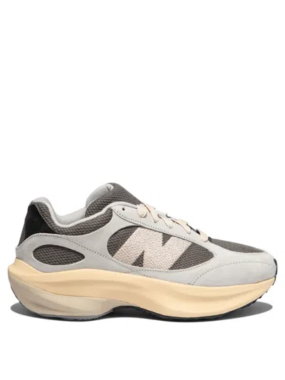 New Balance Mesh Upper Rubber Sole Sneakers In Grey