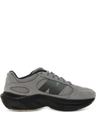 New Balance Wrpd Runner Suede-panelled Lace-up Sneakers In Gray