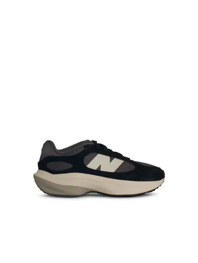 New Balance Wrpd Running Sneakers In Black Leather Blend