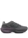 New Balance Dark Grey Suede And Mesh Wrpd Sneakers In Grau