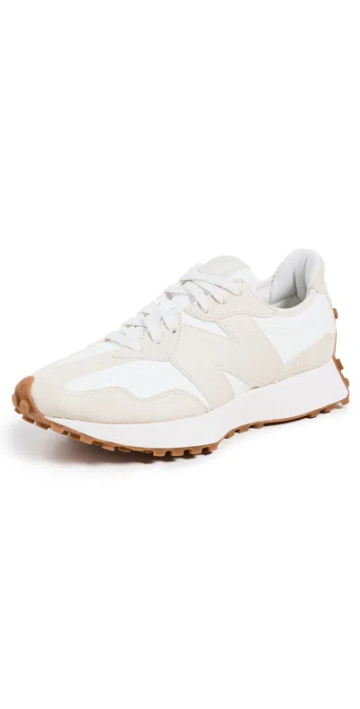 NEW BALANCE 327 SNEAKERS BEIGE WHITE