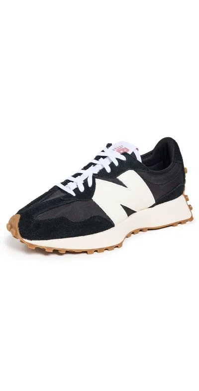 New Balance 327 Low-top Sneakers In Black
