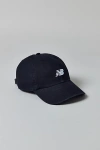 New Balance X '47 Brand Logo Clean Up Hat In Black, Men's At Urban Outfitters
