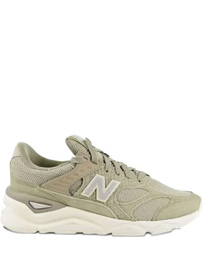 New Balance X-90 Mesh Sneakers In Green