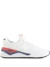 New Balance X-90 "white Pink Purple" Sneakers In White