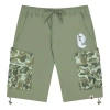 New Balance X A Bathing Ape Relaxed Fit Shorts 'green White'