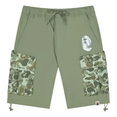 New Balance X A Bathing Ape Relaxed Fit Shorts 'green White'