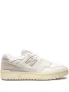 New Balance X Aimé Leon Dore 550 "white Leather" Sneakers In White