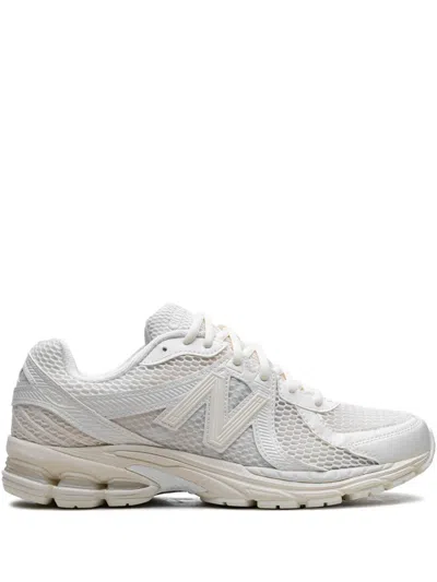 New Balance X Aimé Leon Dore 860v2 "cream" Sneakers In Weiss