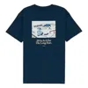 New Balance X Anb Sport Tee 'navy White' In Blue
