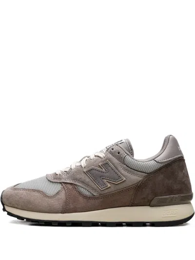New Balance X Auralee 475 Suede Sneakers In Brown