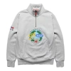 New Balance X Bodega Quarter Zip Sweatshirt Asia Sizing 'athletic Grey' In Gray