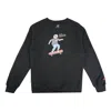 New Balance X Doe Printing Graphic Pullover 'black'