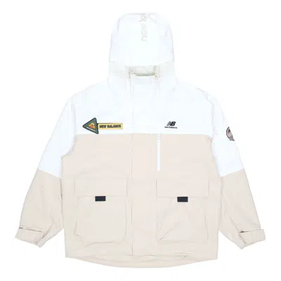 New Balance X Jhi Cargo Jacket 'white Beige' In Multi