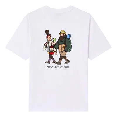 New Balance X Jhi Classic Graphic Printed T-shirt 'white Multi'