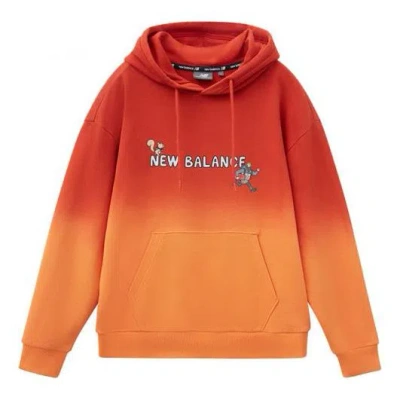 New Balance X Jhi Crossover Athleisure Casual Sports Gradient Contrasting Colors Printing Logo Orang In Red