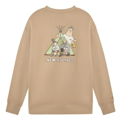 New Balance X Jhi Lifestyle Crew Neck Pullover 'brown'