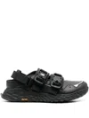 New Balance X Junya Watanabe X Comme Des Garçons Buckle-fastening Sneakers In Black
