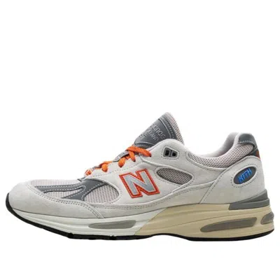 New Balance X Kith 991v2 Made In Uk 'madison Square Garden' In White