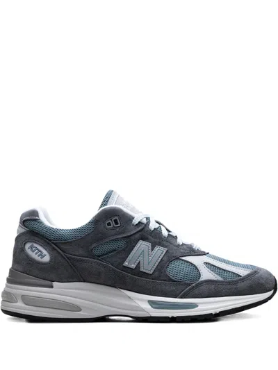 New Balance X Kith 991v2 Made In Uk "osaka Pack" Sneakers In Grey