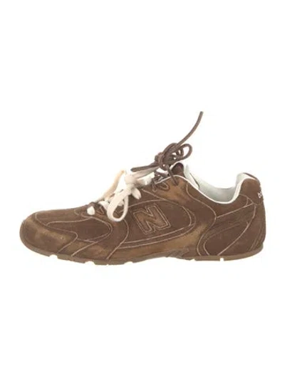 Pre-owned New Balance X Miu Miu 530 Sl Athletic Sneakers In Brown