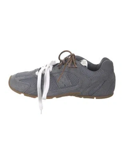 Pre-owned New Balance X Miu Miu 530 Sl Periwinkle Blue Athletic Sneakers In Grey