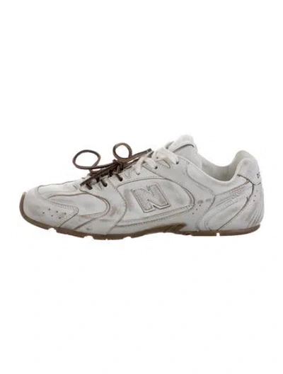 Pre-owned New Balance X Miu Miu 530 Sl White Gum Sneakers