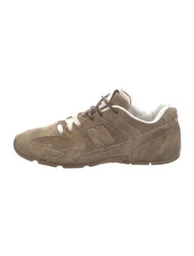 Pre-owned New Balance X Miu Miu 530sl Athletic Sneakers In Brown