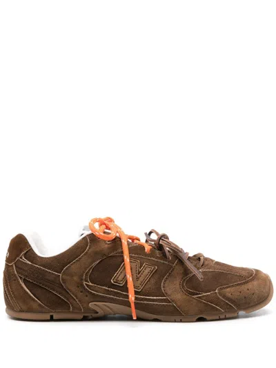 New Balance X Miu Miu Sneakers In Brown