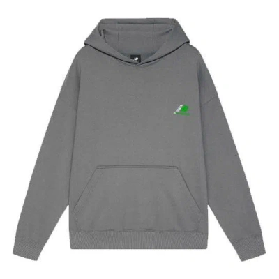New Balance X Nice Rice Logo Hoodie 'grey' In Gray