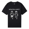 New Balance X Noritake Crossover Funny Pattern Short Sleeve Couple Style Black In Black