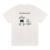 New Balance X Noritake Crossover Funny Pattern Sports Round Neck Short Sleeve Unisex White