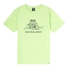 New Balance X Noritake Crossover Small Pattern Sports Cartoon Short Sleeve Unisex Green